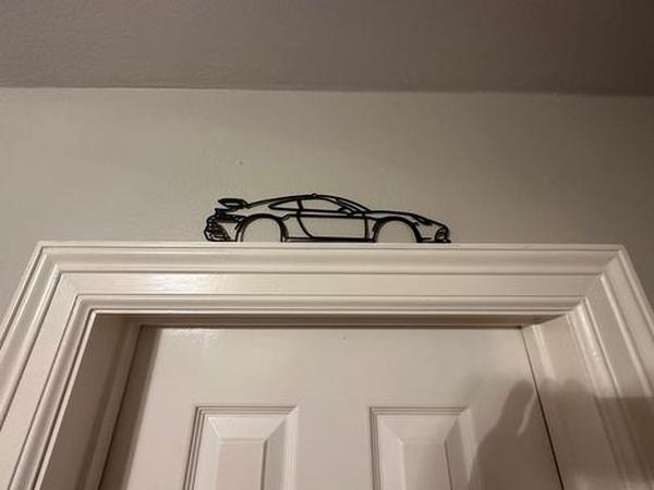 Car Silhouette Wall Sticker - Sports Cars Vinyl Art for Home Decor photo review