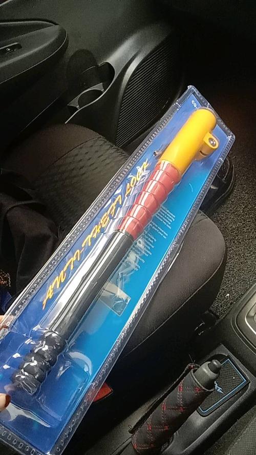 Heavy Duty Baseball Bat Steering Wheel Lock for Vehicle Security photo review