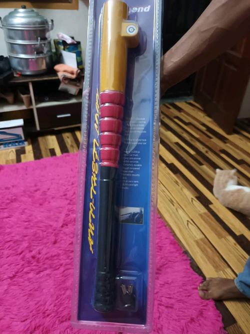 Heavy Duty Baseball Bat Steering Wheel Lock for Vehicle Security photo review