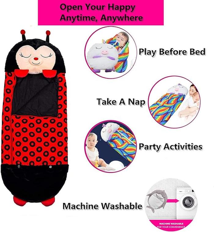 Cartoon Animal Sleeping Bag for Kids