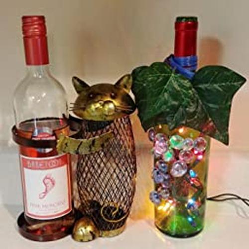 Cat Wine Bottle & Cork Holder photo review