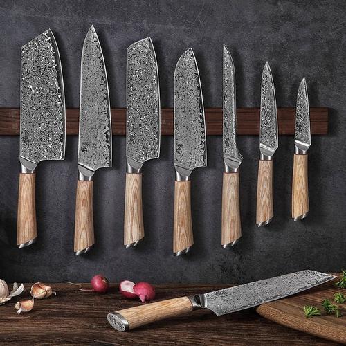 Chef Knife Kitchen Tools Set Stainless Steel Sharp Knives for Cooking