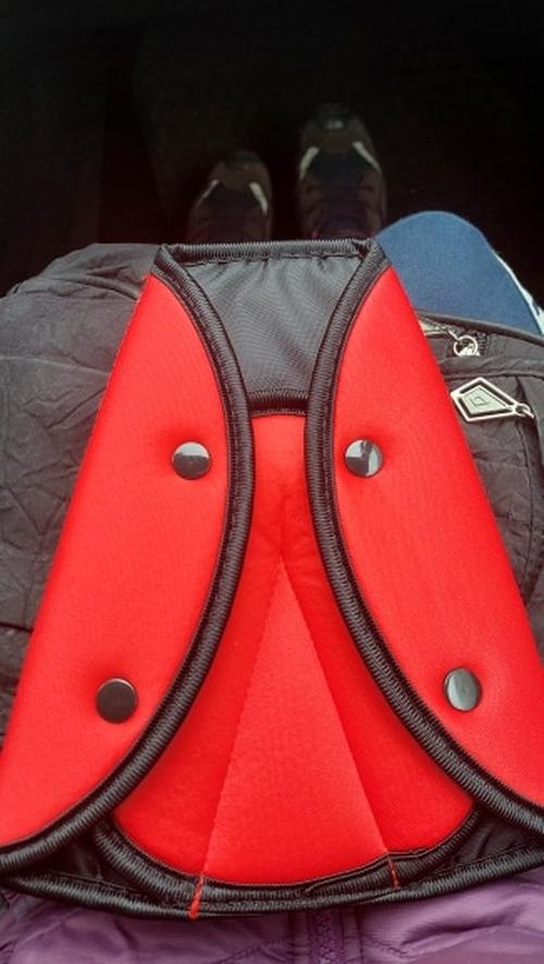 Child Seat Belt Adjustment Holder for Kids Safety photo review