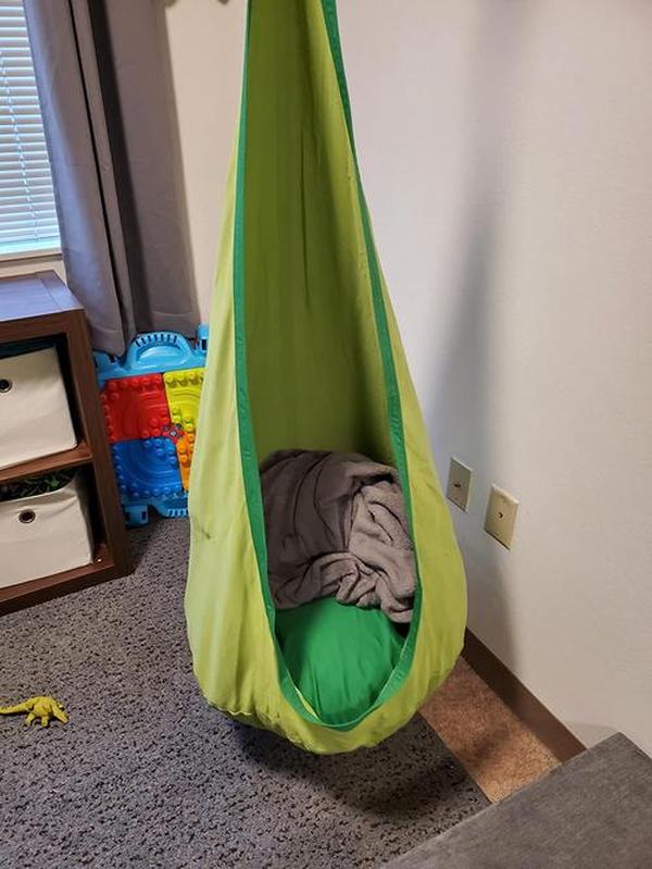 Children Pod Hammock Indoor Outdoor Hanging Chair photo review