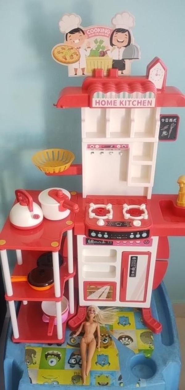 Children's Kitchen Toys Cooking Sound Effects photo review