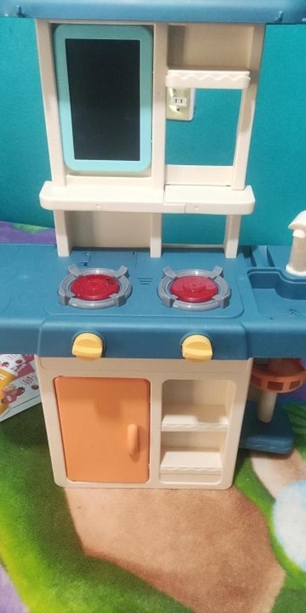 Children's Kitchen Toys Cooking Sound Effects photo review