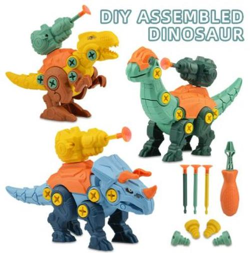 Children's Puzzle Assembling Dinosaur Detachable