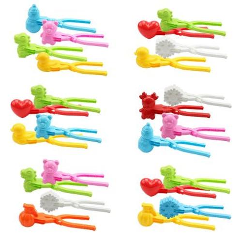 Children's Snowplaying Tools Mold Football Clip Brick Mold Beach Clip