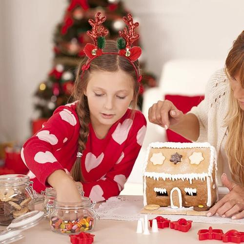 Christmas Antler Headband for Kids and Adults - Festive Hair Accessories