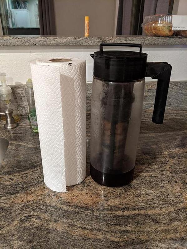 Cold Brew Iced Coffee Maker Airtight Seal Silicone Handle Coffee Kettle 900ML photo review