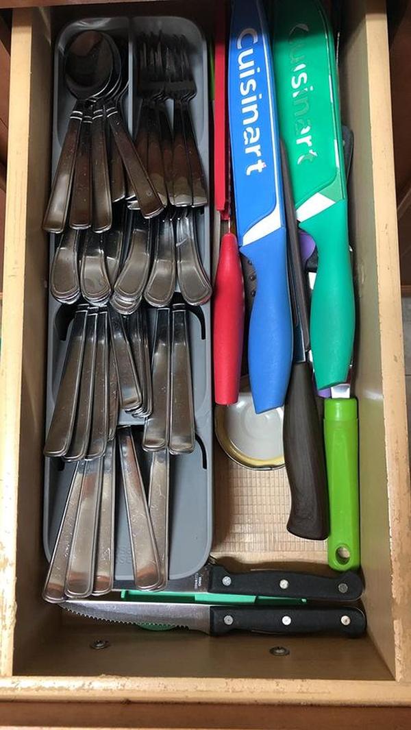 Compact Cutlery Organizer - Kitchen Drawer Organizer photo review