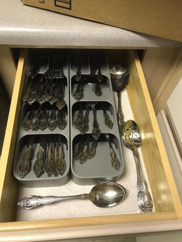 Compact Cutlery Organizer - Kitchen Drawer Organizer photo review