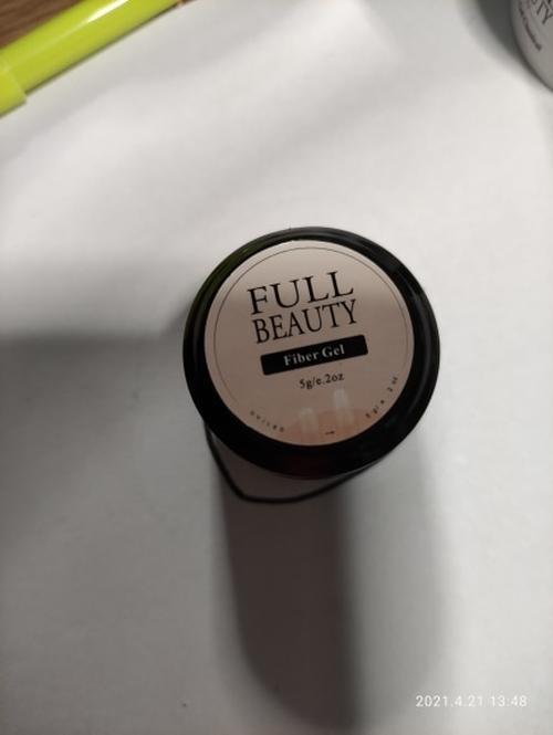 Strong Fiber Nail Repair Gel Clear Polish photo review