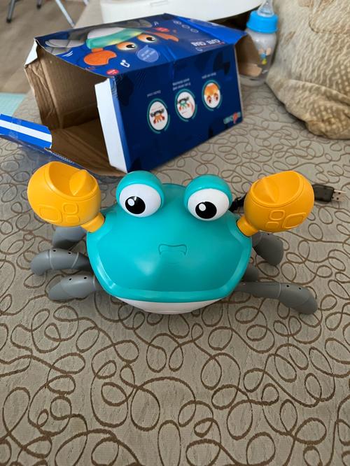 Crawling Crab Toy Kids Induction Crab Toy Usb Rechargeable Crab Toy photo review