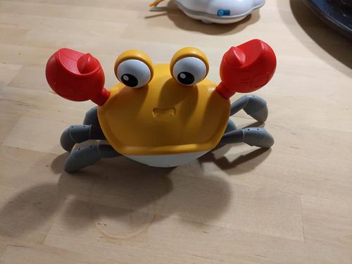 Crawling Crab Toy Kids Induction Crab Toy Usb Rechargeable Crab Toy photo review