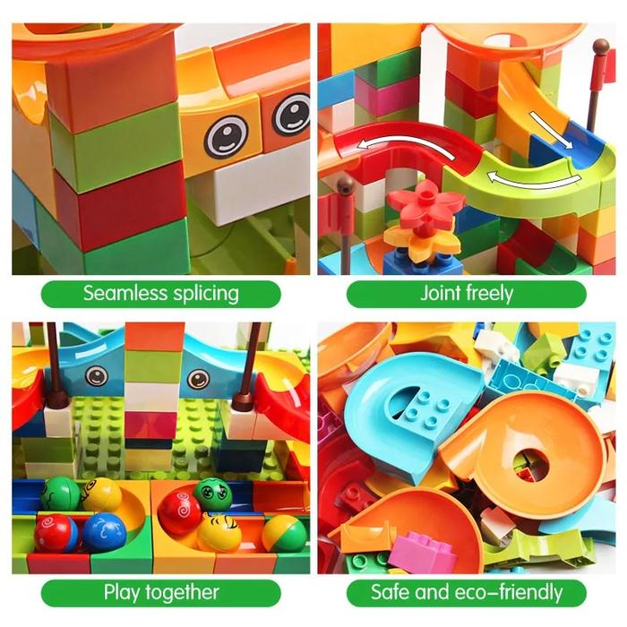 Crazy Marble Run Track Building Blocks