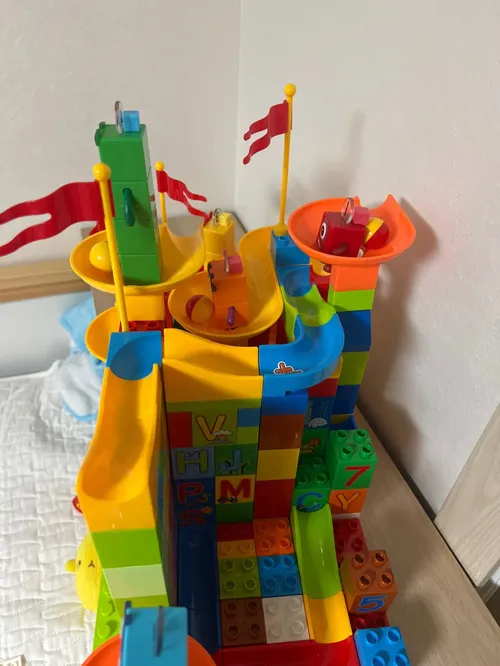 Crazy Marble Run Track Building Blocks photo review