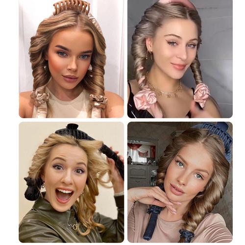 Curling Rod Headband Lazy Hair Culers Foam Spong Flower Curling Iron Lazy Curler