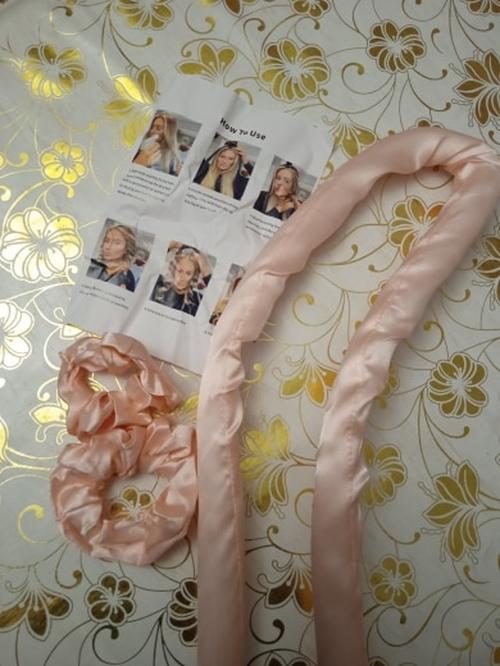 Curling Rod Headband Lazy Hair Culers Foam Spong Flower Curling Iron Lazy Curler photo review