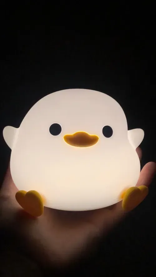 Cute Rechargeable Duck Night Light with Touch Sensor for Kids photo review