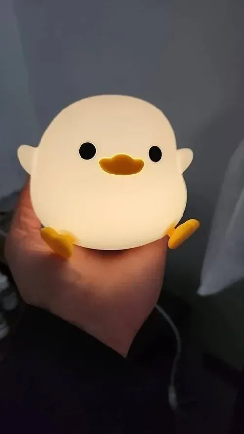 Cute Rechargeable Duck Night Light with Touch Sensor for Kids photo review