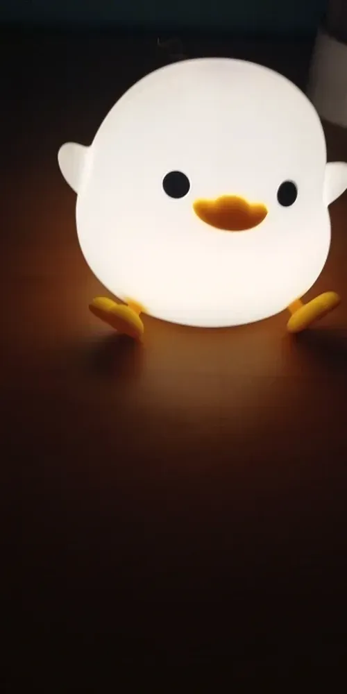 Cute Rechargeable Duck Night Light with Touch Sensor for Kids photo review