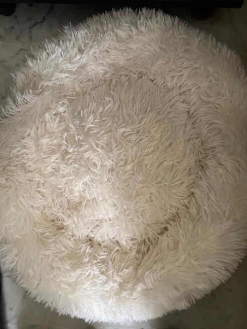 Deep Sleep Gog Calming Bed for Small Dogs Round Plush Pet Nest photo review