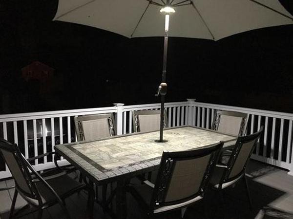 Deluxe LED Outdoor Patio Umbrella Lights photo review