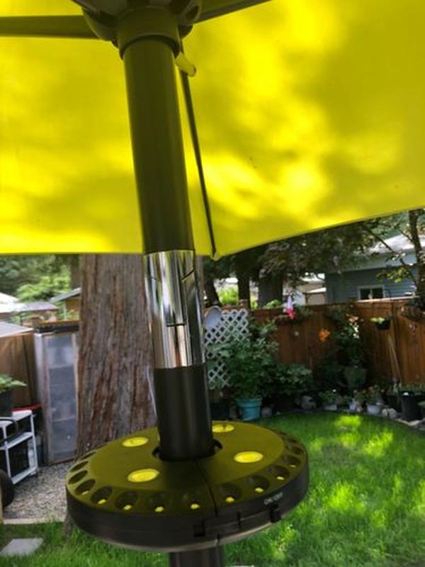 Deluxe LED Outdoor Patio Umbrella Lights photo review