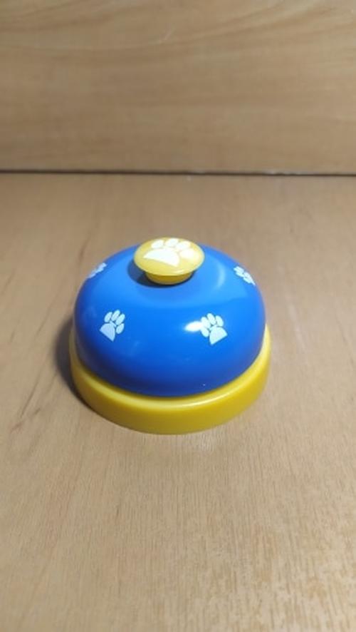 Dinner Bell Pet Training Toy for Dog Cat - Interactive Food Feed Reminder photo review