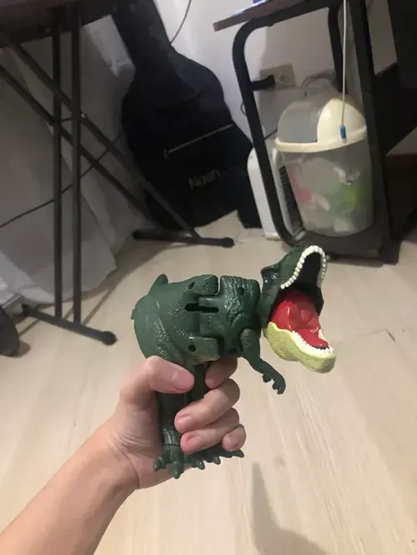 Dinosaur Spring Swing Fidget Toy - Stress Relief for Kids photo review