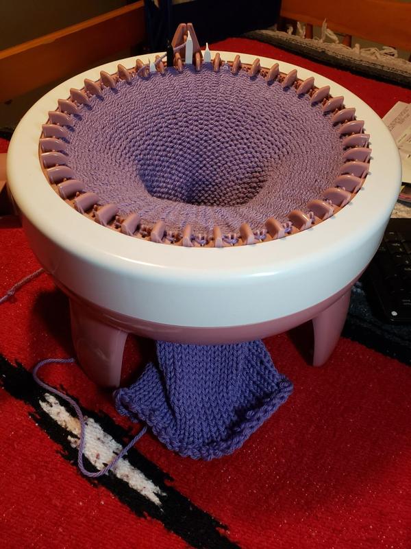 Diy Hand Knitting Machine, Cylindrical Weaving Machine photo review