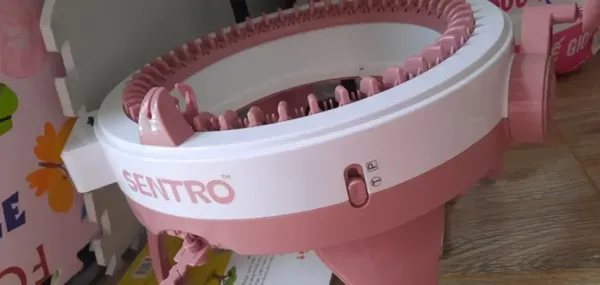 Diy Hand Knitting Machine, Cylindrical Weaving Machine photo review