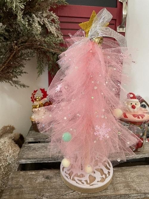 DIY Mesh Christmas Tree Kit for Kids, Merry Christmas Decorations, Home Decor photo review