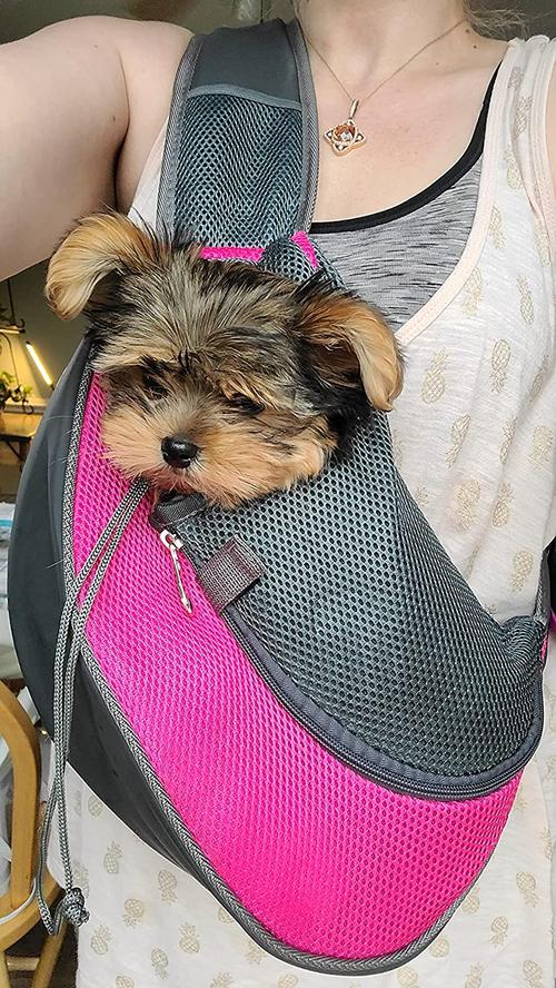 Dog Cat Shoulder Bag Carrier Sling photo review