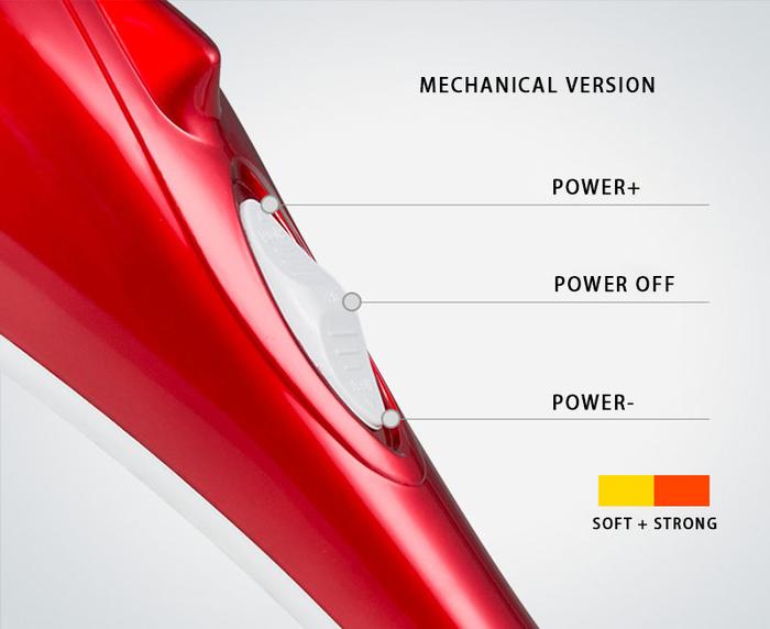 Handheld Electric Dolphin Massager for Back Neck and Lumbar