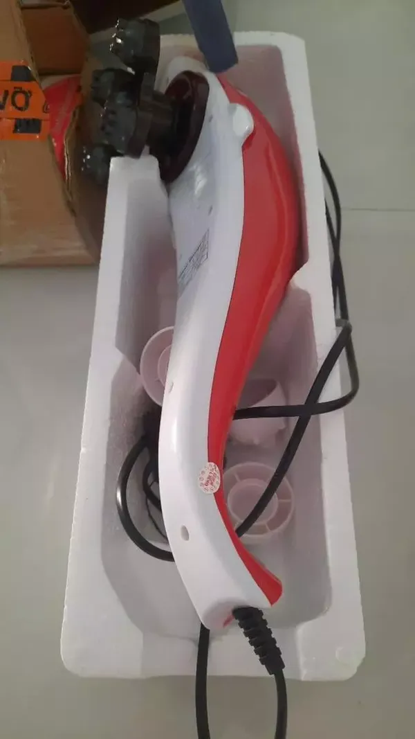 Handheld Electric Dolphin Massager for Back Neck and Lumbar photo review