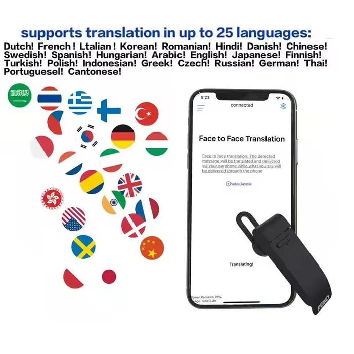 Earpiece Language Translator