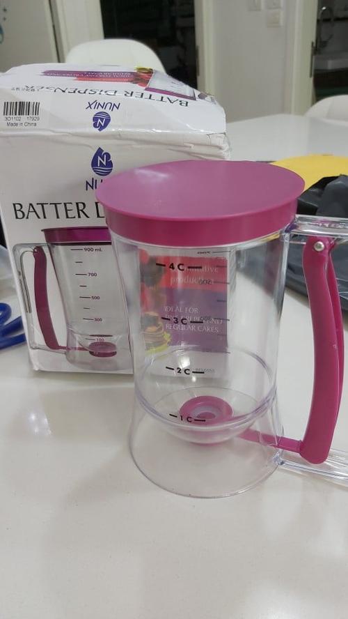 Easy Baking Batter Dispenser For Cupcakes Pancakes Cookies Muffins Baking Tool photo review