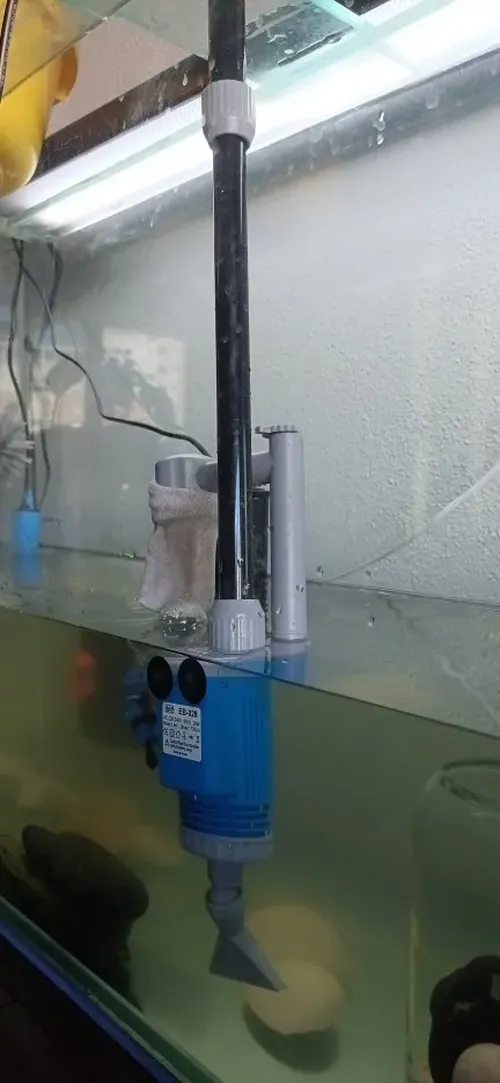 Electric Aquarium Water Change Pump with Gravel Cleaner photo review