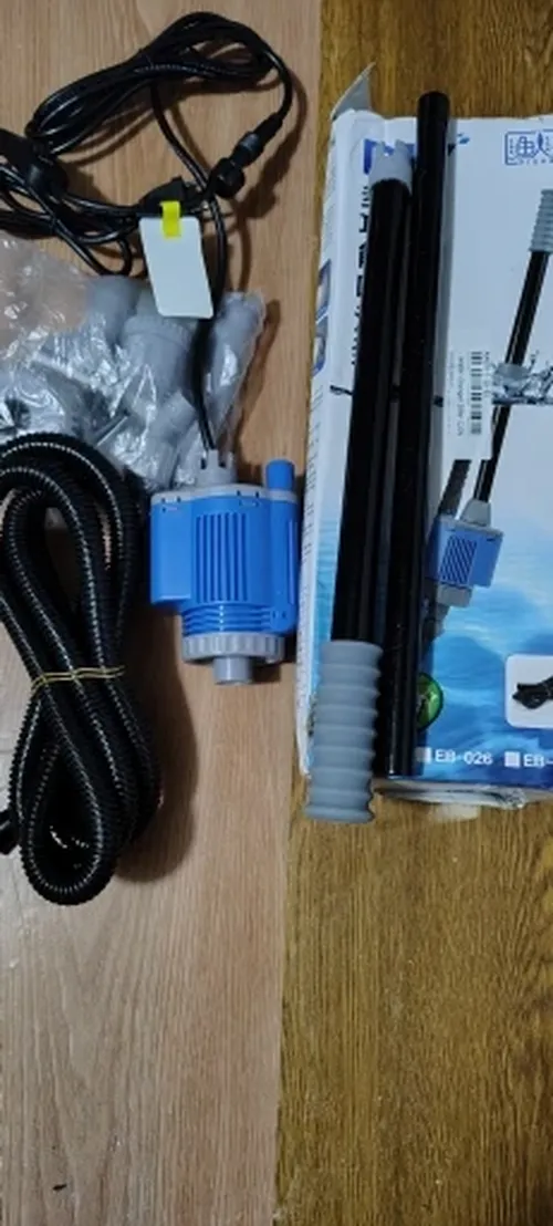 Electric Aquarium Water Change Pump with Gravel Cleaner photo review