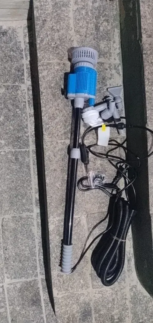 Electric Aquarium Water Change Pump with Gravel Cleaner photo review