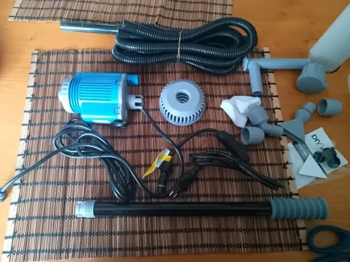Electric Aquarium Water Change Pump with Gravel Cleaner photo review