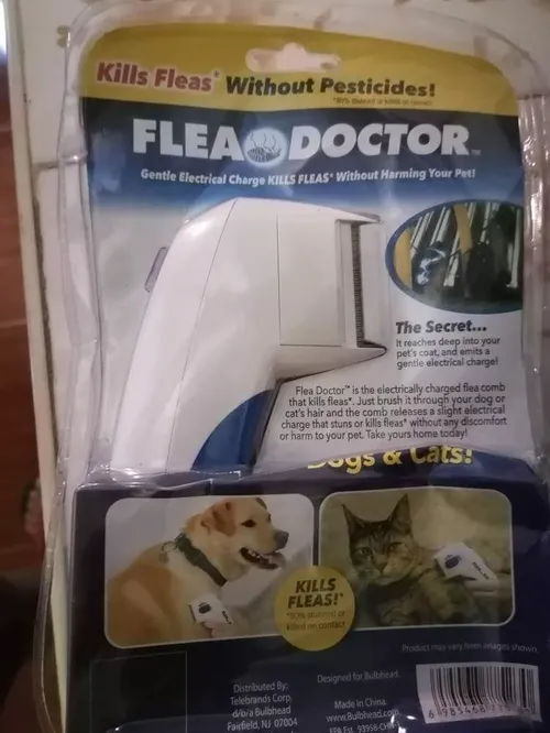 Electric Flea & Tick Comb For Cats Dogs, Electric Lice Remover photo review