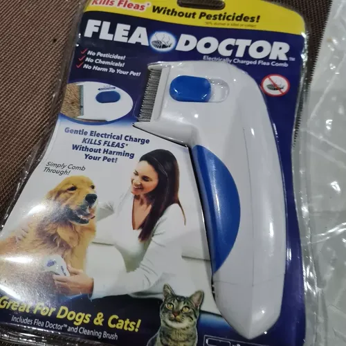 Electric Flea & Tick Comb For Cats Dogs, Electric Lice Remover photo review