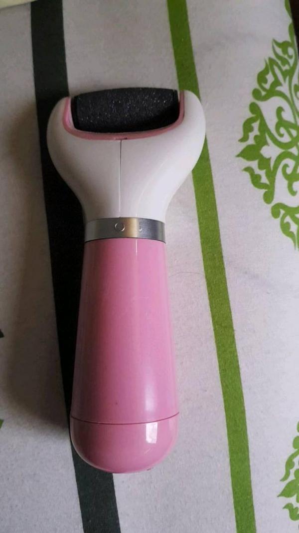 Electric Foot File Callus Remover, Pedicure Tool. photo review