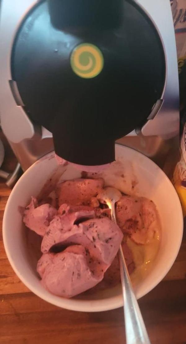 Electric Frozen Fruit Ice Cream Maker photo review