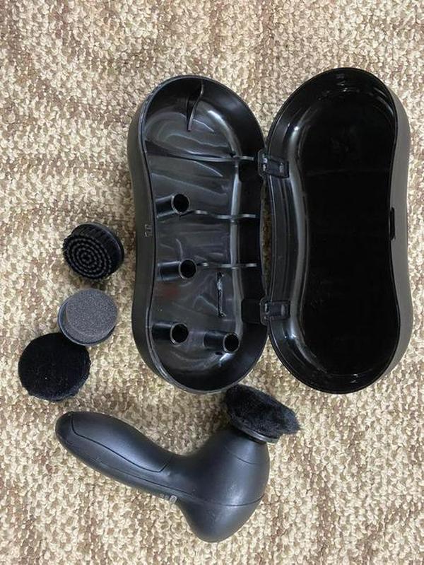 Electric Handheld Shoe Polisher photo review