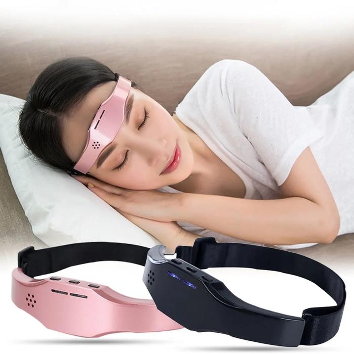 Electric Head Massager for Migraine &amp; Sleep Therapy Relief