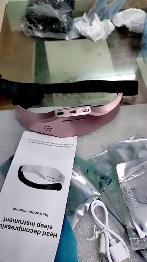 Electric Head Massager for Migraine & Sleep Therapy Relief photo review